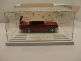 Wiking 1:87 H0 Mercedes Benz 220 met figuur Weihnachtsmodell 1996 ovp 8240233