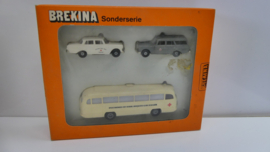 Brekina 1:87  H0 DRK Einsatz Fahrzeuge DRK Sonderserie op 9006