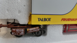 Roco H0 goederenwagon Kombirail DB dubbele set Talbot ovp 1903