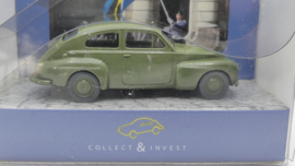 Wiking 1:87 H0  Volvo PV 444 Zweden Zweedse strijdkrachten ovp Collect & Invest uitgave 2018