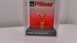 Preiser 1:87 H0 ovp 29026 Kerstvrouw zwaaiend Kerstmis