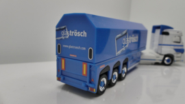 Schuco 1:87 H0  vrachtwagen Mercedes Glaströsch glastransport