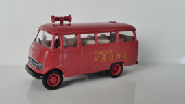 Brekina 1:87 Circus Krone Mercedes O 319 Omroeper ovp 3615