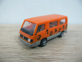 Herpa Mercedes benz 100D Oranje