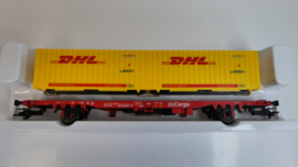 Marklin H0 Goederenwagon Containerwagen DHL  DB Cargo ovp 47705
