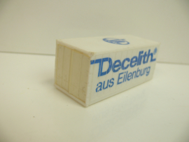 H0 1:87 Container Decelith Aus Eilenburg