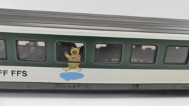 Märklin H0 Personenrijtuig 2e klasse Familierijtuig SBB CFF FFS ovp 4236 AC