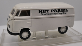 Brekina 1:87 H0 VW T1 Het Parool Onafhankelijk Dagblad ovp 31004
