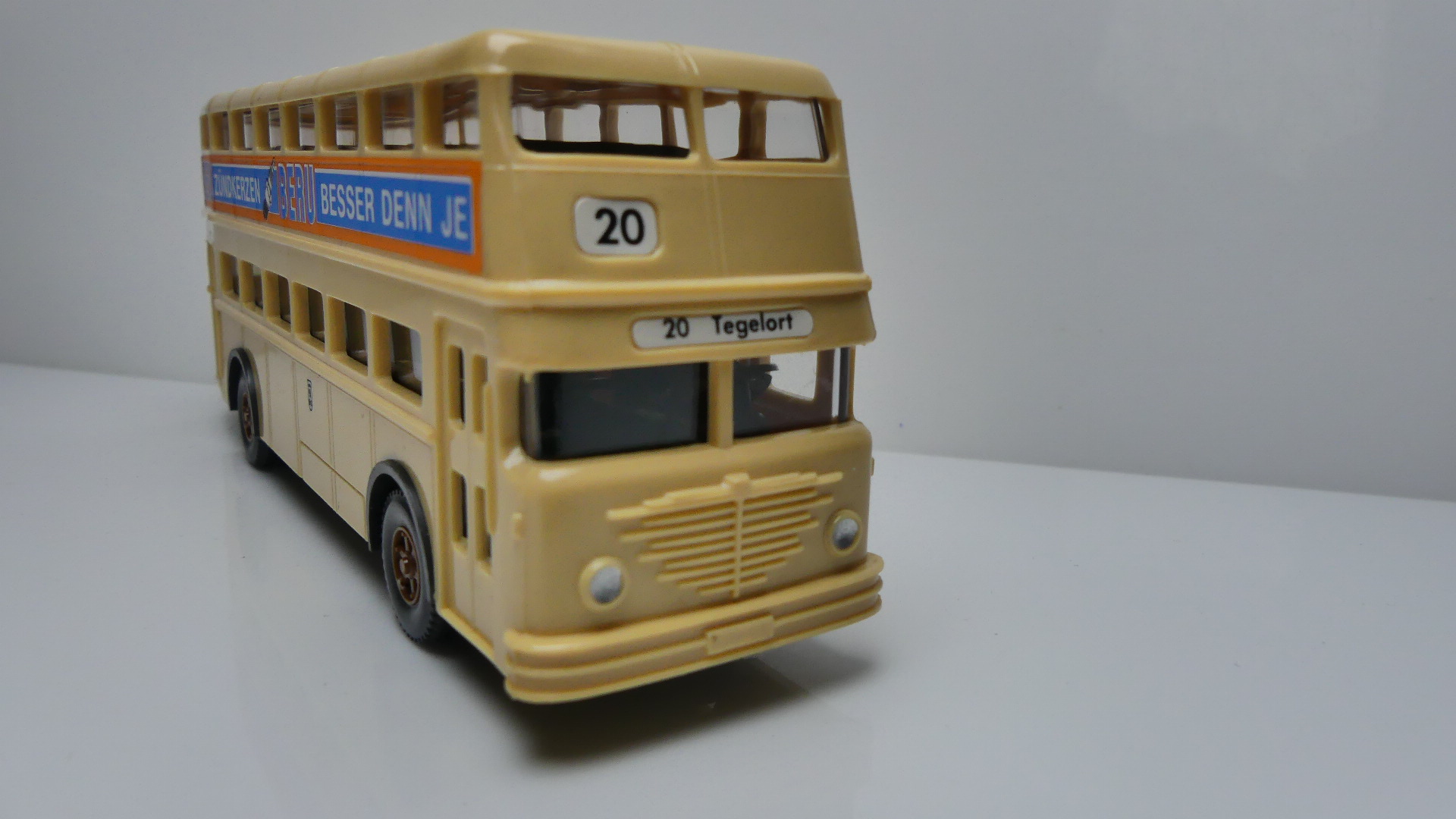 Wiking 1:87 H0 bus stadsbus Büssing D2U Beru Zündkerzen ovp 720/129