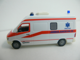 Herpa Mercedes Benz Miesen Ambulance Nederland Druten
