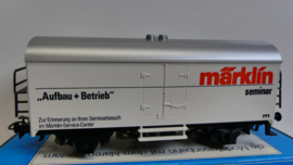 Märklin H0 1:87  Koelwagon Aufbau + Betrieb Märklin Seminar ovp