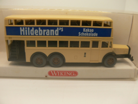 Wiking 1:87 H0 Stadsbus D38 Bus BVG Berlijn Hildebrand's Kakao Schokolade ovp 873 03 27