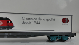 HAG H0 Goederenwagon SBB Flachwagen Sgss ovp  388 AC