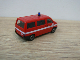 Herpa VW Caravelle Transporter Brandweer Hoogovens Nederland 984 ovp 43120