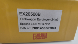 Exact-Train HO Tankwagon Eurdingen DB VTG ovp 20506B