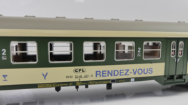 Märklin H0 Personenrijtuig  CFL Rendez Vous 2e klasse ovp 4127 AC