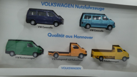 Wiking 1:87 H0 5 delige set volkswagen voertuigen ovp nr 1