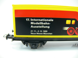 Roco H0 goederenwagon containerwagon  17. IMA Neue Messe München 1999  ovp