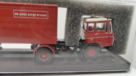 Brekina 1:87 H0  vrachtwagen DAF FT 2600 PTT Post de post zorgt ervoor ovp 18529