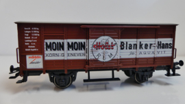 Märklin H0 Goederenwagon Insider Jahreswagen 1994 Moin Moin Blanker Hans ovp 84878