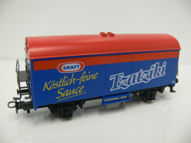 Märklin H0 goederenwagen opdruk Kraft Remoulade / Tzaziki  OVP 4415 / 96718