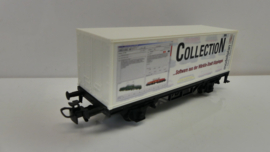 Marklin H0 goederenwagon Containerwagon opdruk Collection software aus der Märklin-Stadt Göppingen ovp 4482-30 SOMO ZELDEN