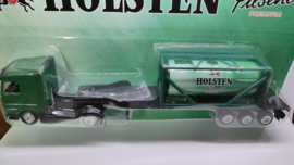 Hümmer 1:87 H0 Vrachtwagen Mercedes Holsten Pilsener Bier dieplader ovp