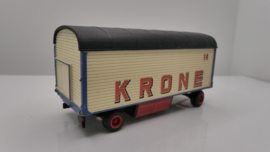 Preiser 1:87 H0  Circus aanhanger opdruk Krone dieren verblijf