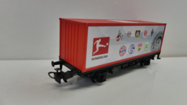 Marklin H0 goederenwagon containerwagon  Club Jaarwagen 2017 Start up Bundesliga  ovp 48617