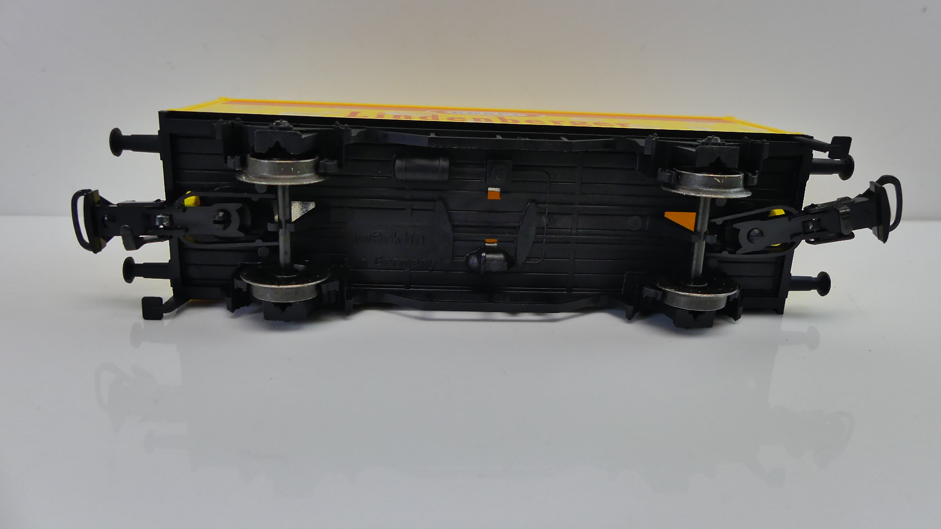 Märklin H0 goederenwagon Containerwagon Kraft Lindenberger ovp 4482