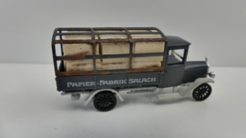 Märklin H0 1:87 goederenwagon Museumwagen 1996 Papier fabriek Salach ovp 48096