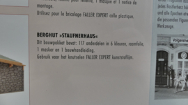 Bouwpakket H0:  Faller Berghut Staufnerhaus ovp 130635