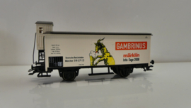 Marklin H0 goederenwagon Info Tage 2008 Bierwagen Gambrinus DRG ovp  94314