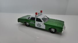 Busch 1:87 H0 USA Plymouth Fury Country Sheriff Dog ovp 46653