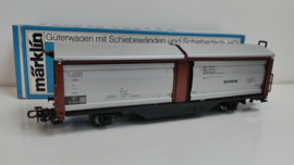Märklin H0 Goederenwagon Schuifwandwagen met schuifdak DB ovp 4633