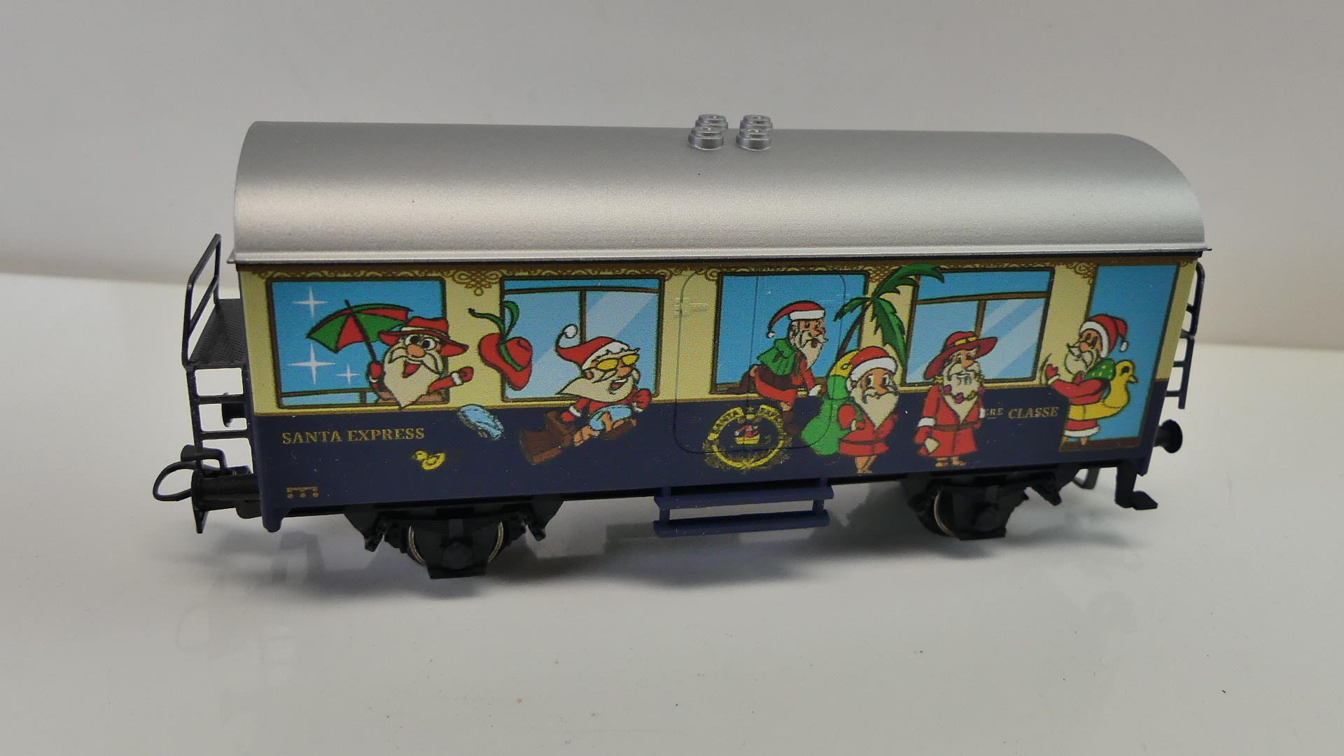 Märklin H0 goederenwagon Koelwagon Die Wilde 13 uitgave 2018 Santa Express Weihnachten Kerst ovp 4415.656