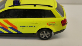 Busch 1:87 H0 Audi A4 Ambulance Meditaxi Training ovp 49261