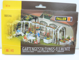 Faller H0 1:87  tuininrichting  ovp 180546 bouwdoos