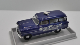 Brekina  1:87 H0 Opel Olympia Rekord Dachser Spedition München Riem Luftfracht ovp 20218