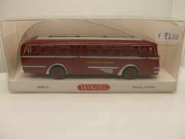 Wiking 1:87 H0 Büssing Trambus Bus Deutsche Bundesbahn ovp 0720 02