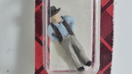 Weston Mini figure HO 1:87 cowboy Man ovp 1235