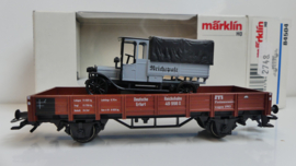 Märklin H0 Laagboordwagon met oldtimer DB ovp 84504