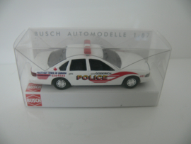 Busch 1:87 Chevrolet Caprice Canada Ontario Police Goderich ovp 47627