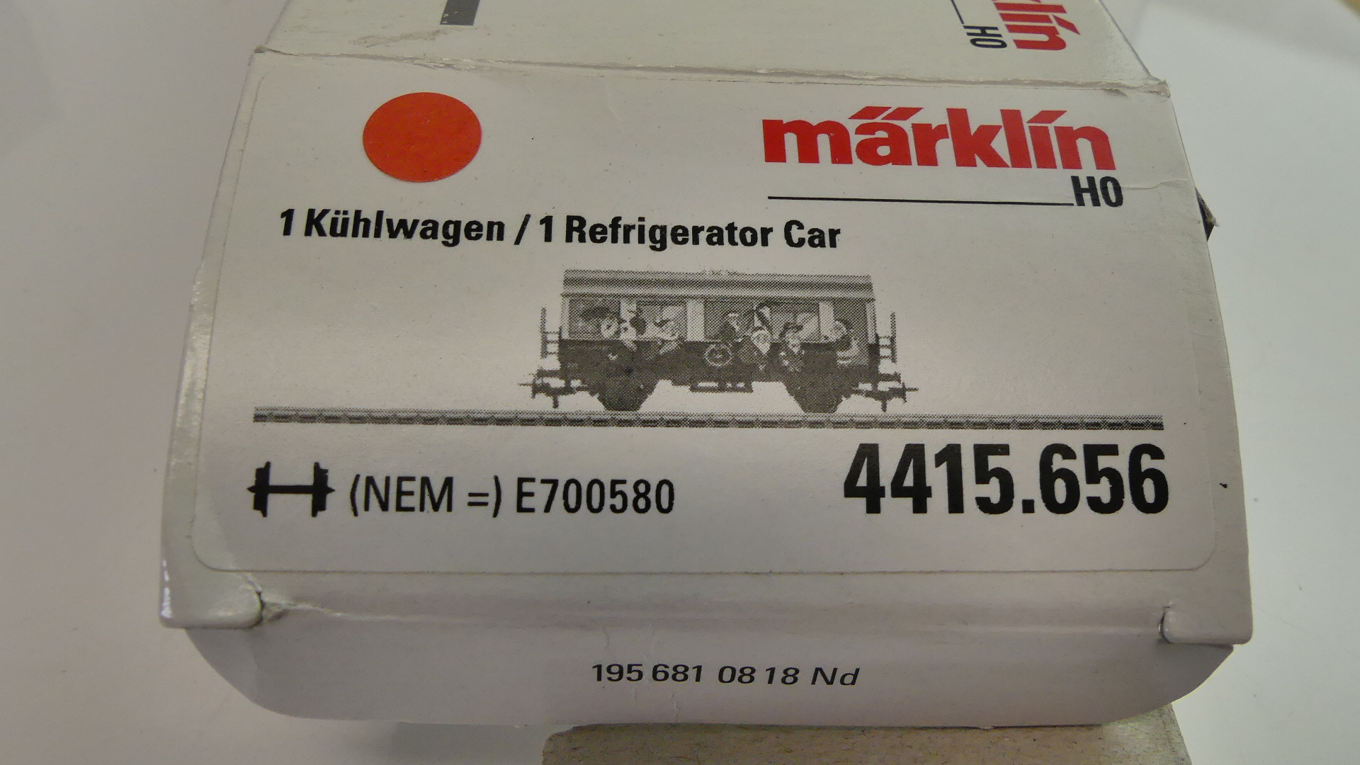 Märklin H0 goederenwagon Koelwagon Die Wilde 13 uitgave 2018 Santa Express Weihnachten Kerst ovp 4415.656