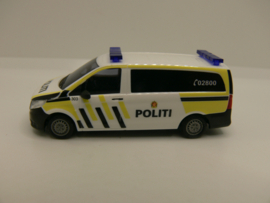 Busch 1:87 H0 Mercedes Benz V Klasse Norwegen Norwegen Politi Polizei ovp 51167