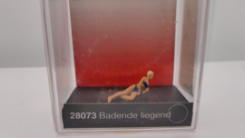 Preiser 1:87 H0 figuur: badgast vrouw liggend ovp 28073