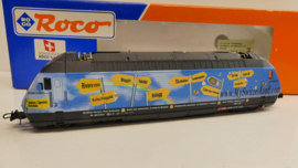 Roco H0 E loc RE 460 My Switzerland Holiday Zwitserland uitgave SBB CFF gelijkstroom ovp 43655 CHT