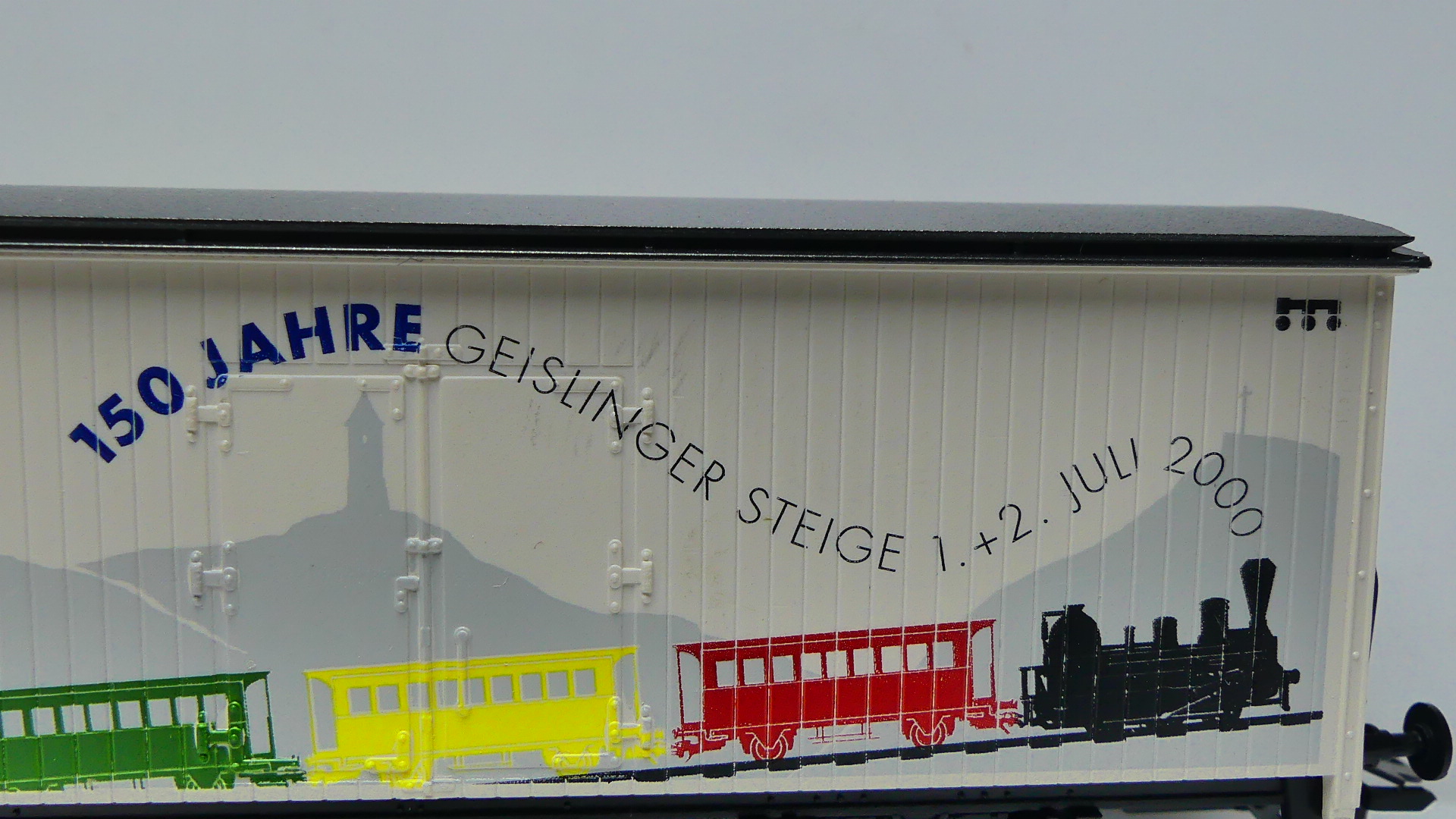 Märklin H0 Goederenwagon 150 Jahre Geislinger Steige 2000 SOMO ovp 4680.069