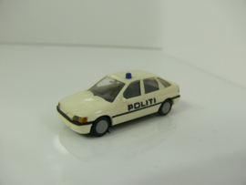 Busch 1:87 Politi Denemarken  Ford Escort