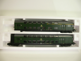 Lima H0 set Dubbeldekker wagons DB ovp 309264L